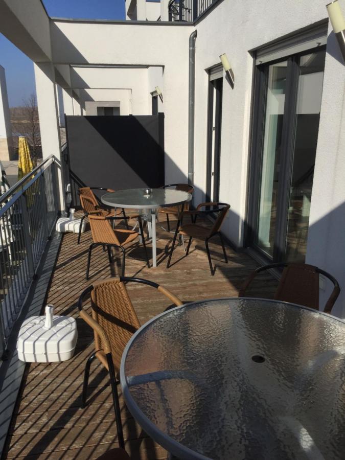 Appartements Am Hafen สเวนเคา ภายนอก รูปภาพ