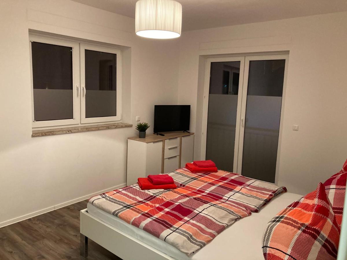 Appartements Am Hafen สเวนเคา ภายนอก รูปภาพ