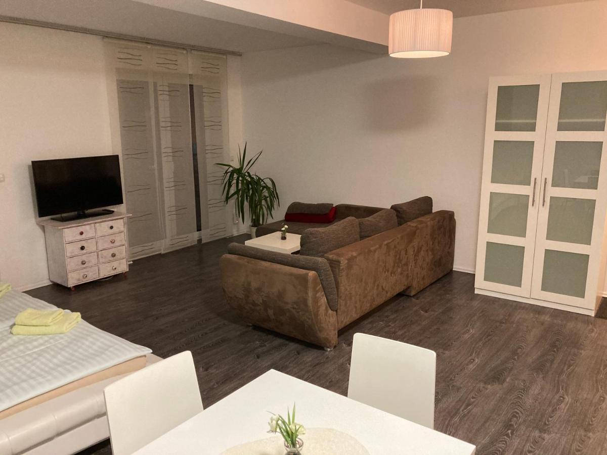 Appartements Am Hafen สเวนเคา ภายนอก รูปภาพ