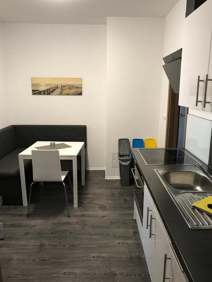 Appartements Am Hafen สเวนเคา ภายนอก รูปภาพ