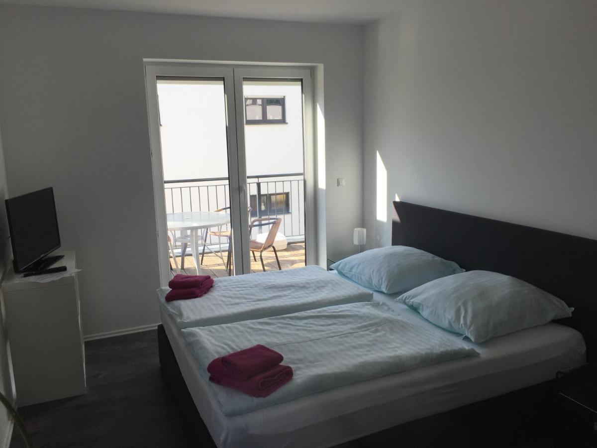 Appartements Am Hafen สเวนเคา ภายนอก รูปภาพ