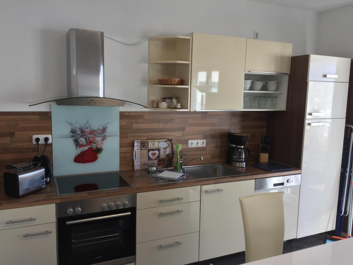 Appartements Am Hafen สเวนเคา ภายนอก รูปภาพ